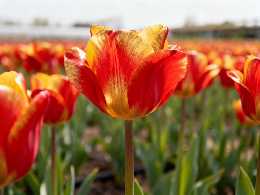 Darwin Hybrid tulips in flower